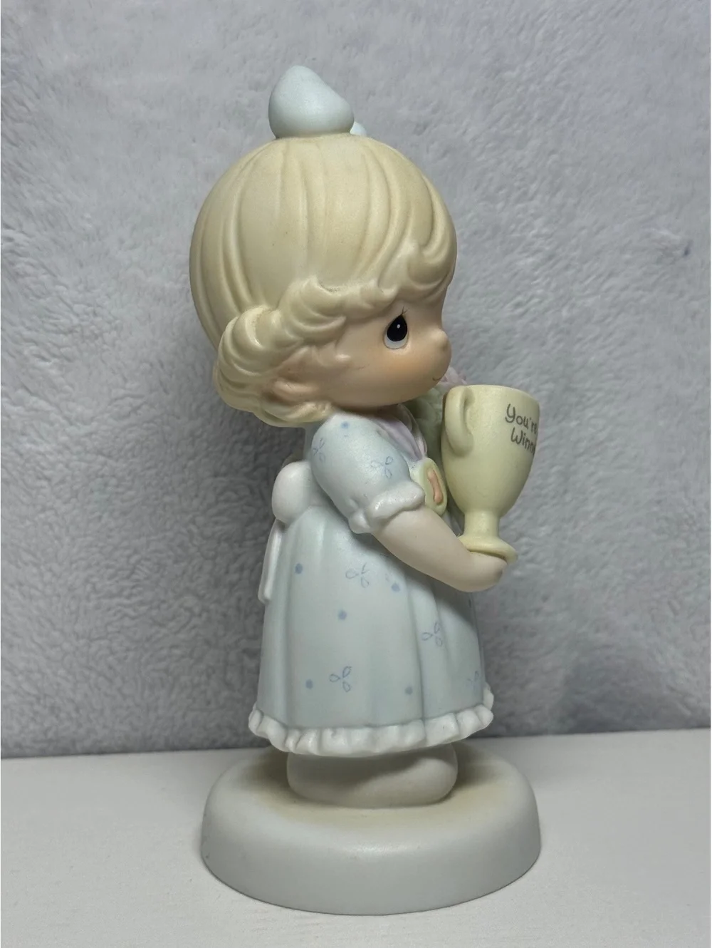 Precious Moments 1992 “You’re My Number One Friend” Porcelain Figurine